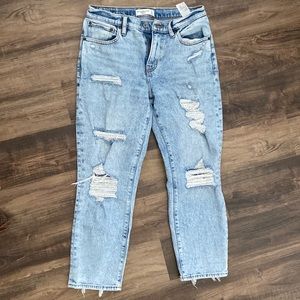 Abercrombie Boyfriend Mid-Rise Jeans